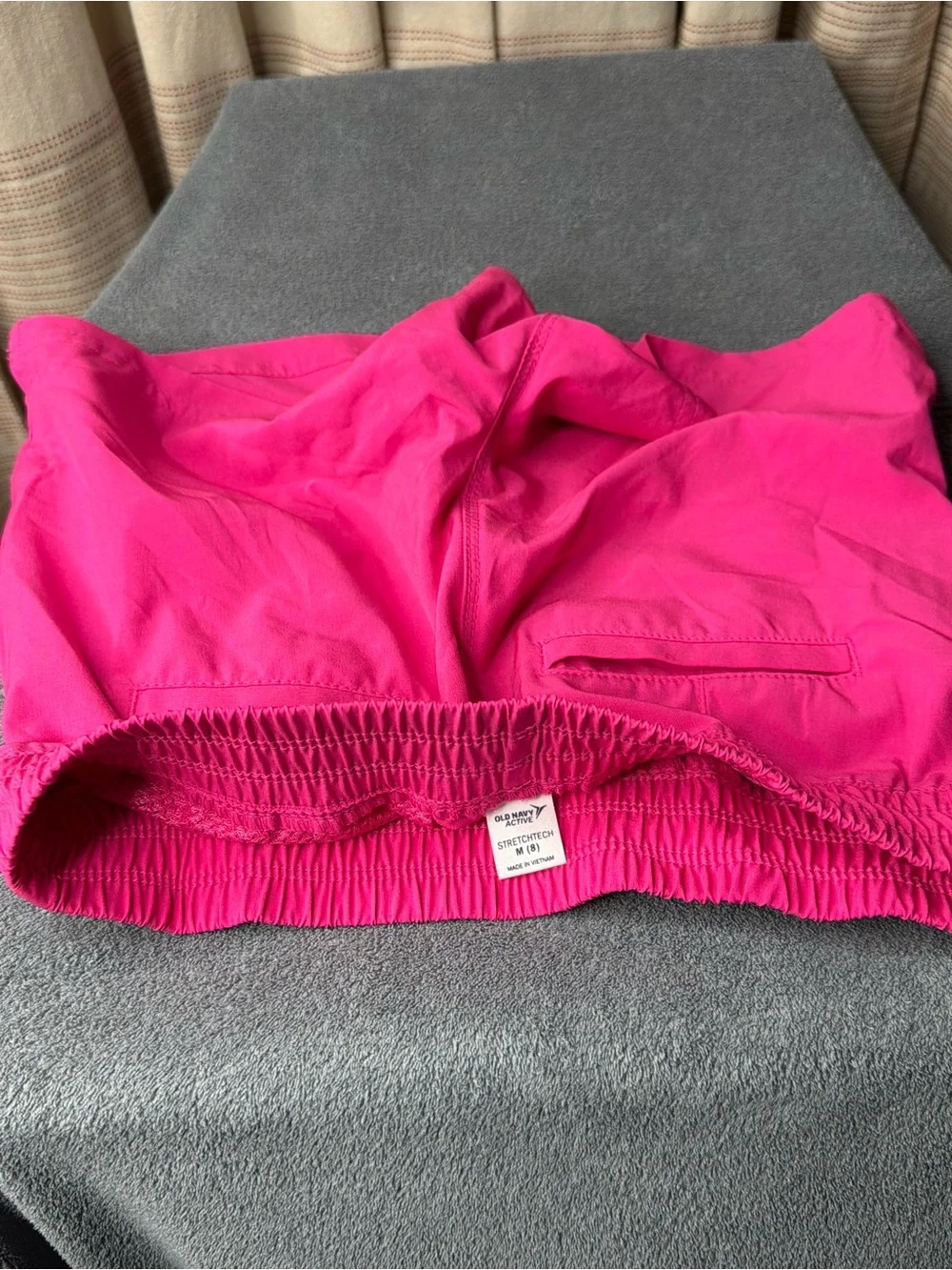 Old Navy Bright Hot Pink Elastic-Waist Girls' Shorts